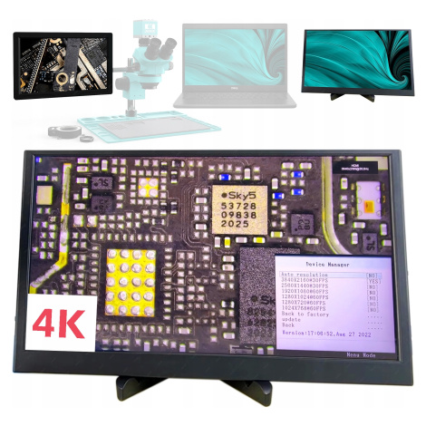 Přenosný Monitor 4K 15,6 Notebook Napájení Usb-c