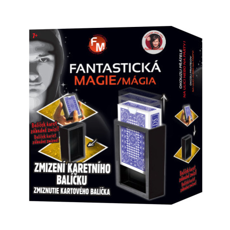 Fantastická magie - zmizení karetního balíčku Sparkys