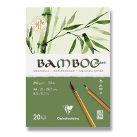 Akvarelový blok Clairefontaine Bamboo A4, 20 listů, 250 g Clairefontaine