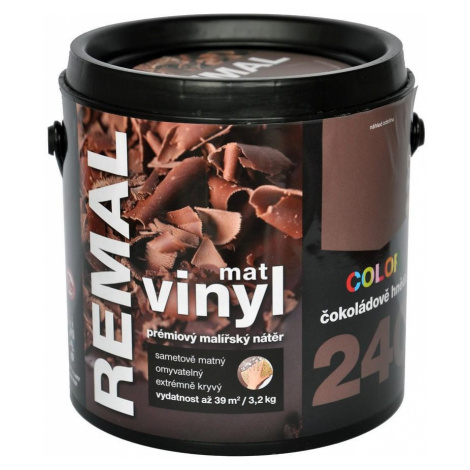 Remal Vinyl Color mat čokoládově hnědá 3,2kg BAUMAX