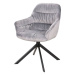 Jídelní židle OSTURAO 1 šedá/černá
