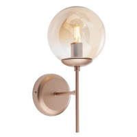 Redo Redo 01-2942 - Nástěnná lampa MUNDI 1xE14/28W/230V měď