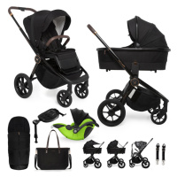 MUUVO  - Kočárek kombinovaný Quick SE 2 Sunset black set 2v1 + KIDDY Evoluna i-size 2 + základna