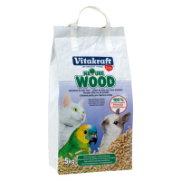 Vitakraft Nature Wood dřevěné peletky 5 kg