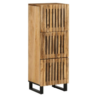 vidaXL Highboard 40 x 34 x 110 cm masivní hrubé mangovníkové dřevo