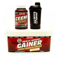 XXLABS CEEM 120 kapslí + GAINER vanilka 1000 g + šejkr ZDARMA