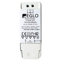 EGLO Transformátor 92348 11,5V 0-40W LED, 0-70W halogen
