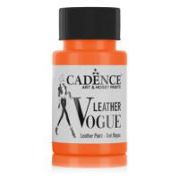 Barva na kůži Leather Vogue, 50 ml - oranžová Aladine