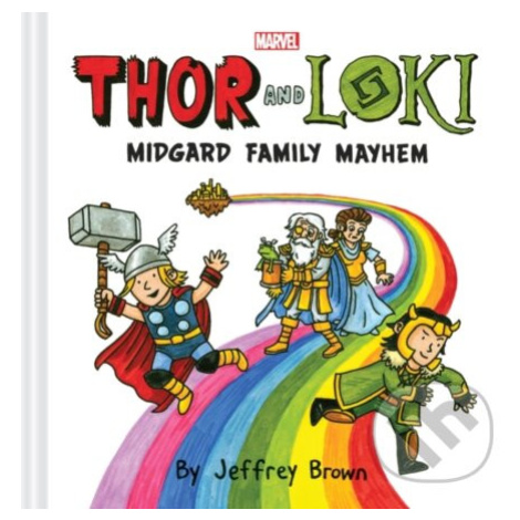 Thor and Loki (Midgard Family Mayhem) - Jeffrey Brown - kniha z kategorie Komiksy Chronicle Books