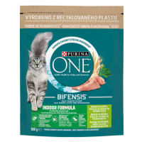 Purina ONE Indoor bohaté na krůtu a celozrnné obiloviny 800g