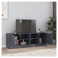 vidaXL TV skříňky 2 ks antracitové 67 x 39 x 44 cm ocel