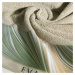 Bavlněný froté ručník s bordurou SOFI 50x90 cm, olivová, 485 gr Eva Minge