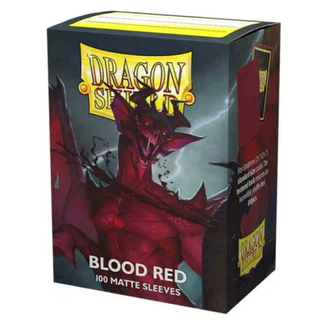 Dragon Shield Standard Matte Sleeevs Blood Red Simurag (100 sleevů)