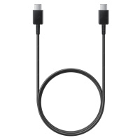 Samsung USB-C/USB-C datový kabel 3A, 1m, černý (eko-balení)