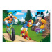 Dino MICKEY sportovat 2x77 Puzzle NOVÉ