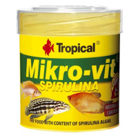 Tropical Mikro-vit Spirulina 50ml/32g krmivo pro rybí potěr s dodatkem spiruliny