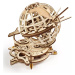 Ugears 3D dřevěné mechanické puzzle Globus