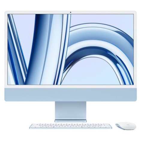 Apple iMac 24" M3 (2023) 10GPU/8GB/512GB modrý