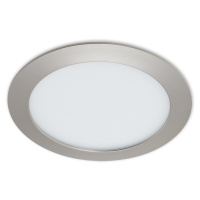 BRILONER LED vestavné svítidlo, pr. 17 cm, 12 W, matný nikl IP44 BRI 7286-012