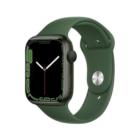 Apple Watch Series 7 45mm Zelený hliník s listově zeleným sportovním řemínkem