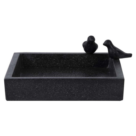 Černé keramické pítko pro ptáky Esschert Design Eve