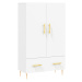 vidaXL Skříň highboard bílá 69,5 x 31 x 115 cm kompozitní dřevo