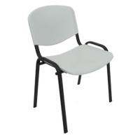 Konferenční plastová židle ISO Bílá