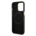 Zadní kryt Guess PU 4G MagSafe pro Apple iPhone 14 Pro Max, černá