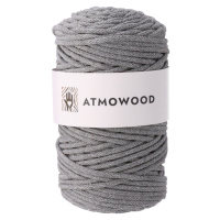 Atmowood příze 5 mm - tmavě šedá