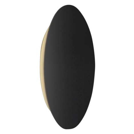 Escale Nástěnné svítidlo Escale Blade LED černé matné Ø 34 cm