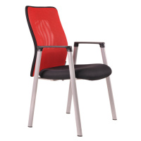 Ergonomická jednací židle OfficePro Calypso Meeting Barva: červená