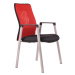 Ergonomická jednací židle OfficePro Calypso Meeting Barva: červená