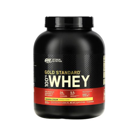 Optimum Nutrition Protein 100% Whey Gold Standard 2280 g, banán