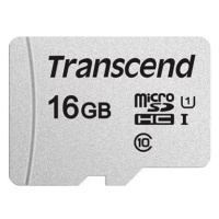 Transcend microSDHC 16GB SDC300S + SD adaptér
