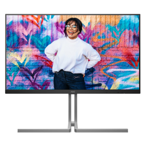 AOC LCD U32U3CV 31,5" Nano IPS 4K/3840x2160@60Hz/4ms/350cd/2xHDMI/DP/4xUSB/USB-C dock/RJ45/Repro