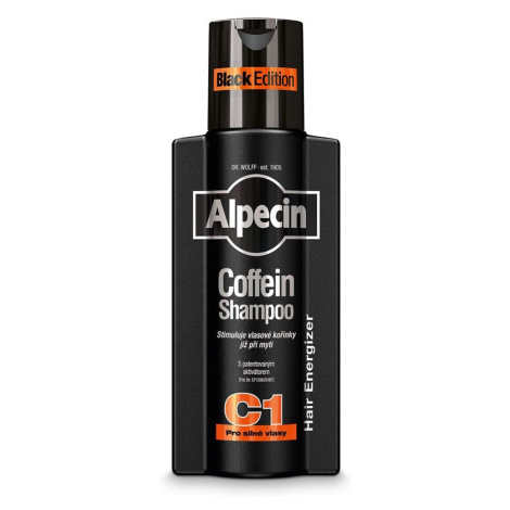 Alpecin Energizer Coffein Shampoo C1 Black Edition šampon 250 ml