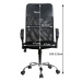 Kancelářská židle OCF-7, šedá