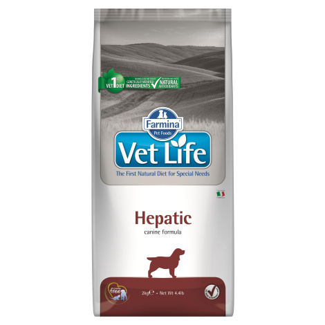 Vet Life Natural Dog Hepatic 2 kg