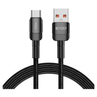 Kabel TECH-PROTECT ULTRABOOST EVO TYPE-C CABLE 100W/5A 200CM BLACK (5906203690725)
