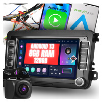 Rádio pro Golf 5 6 Vw Passat B6 B7 Tiguan Touran Caddy Seat 8GB Gps Android