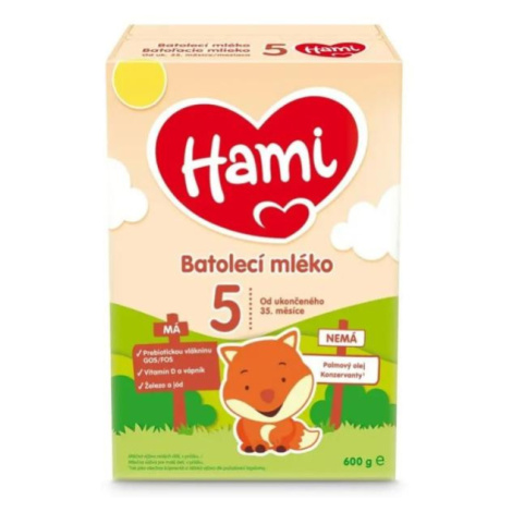 HAMI 5 Mléko dětské 600 g