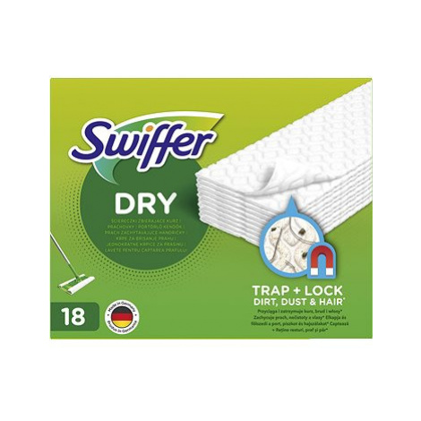 Swiffer Sweeper na podlahy Náhrady Dry, 18 ks