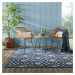 Flair Rugs koberce Kusový koberec Piatto Oro Blue – na ven i na doma Rozměry koberců: 120x170