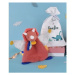 DouDou et Compagnie Paris Doudou hračka s úchytem na dudlík dinosaurus růžový 23 cm