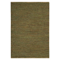 Tmavě zelený ručně tkaný jutový koberec 120x170 cm Soumak – Asiatic Carpets