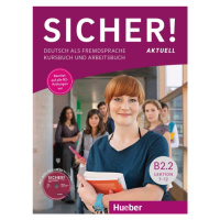 Sicher! aktuell B2.2 - Kurs- und Arbeitsbuch mit MP3-CD zum Arbeitsbuch, Lektion 7–12 Hueber Ver