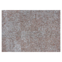 Betap koberce Metrážový koberec Serenity-bet 16 hnědý - Kruh s obšitím cm