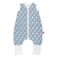 MOTHERHOOD Vak spací mušelinový s kalhotami Blue Classics 12-18m 0,5 tog