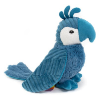 Les Déglingos Plyšový papoušek barva: Modrá