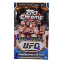 Topps UFC Chrome Hobby Box 2024 - sběratelské karty MMA